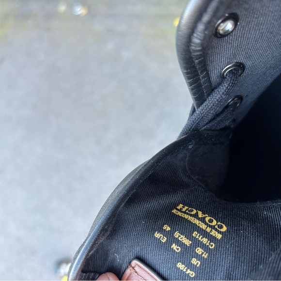 Coach C211 High Top With Rexy By Guang Yu US 11.5D - Picture 5 of 5